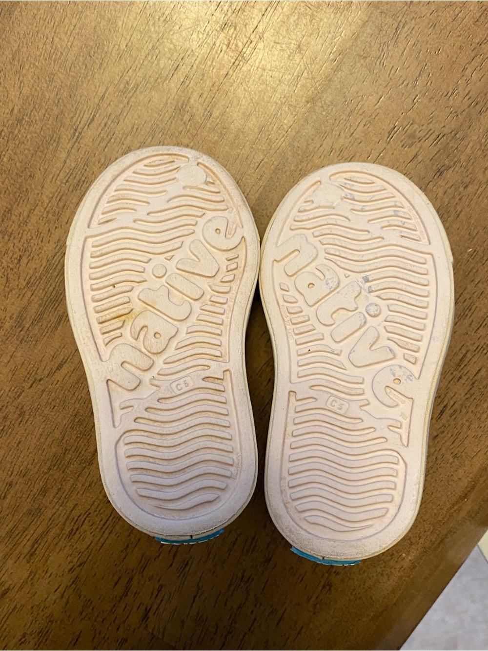 Native Kids Glitter Slip-On Water Shoes in Rose Gold - Picture 3 of 3